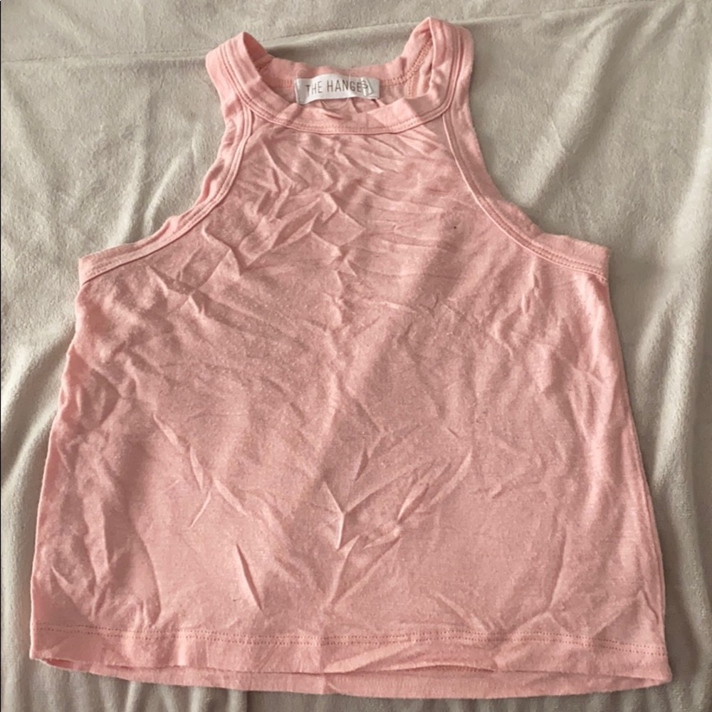 Light Pink Crop Tank